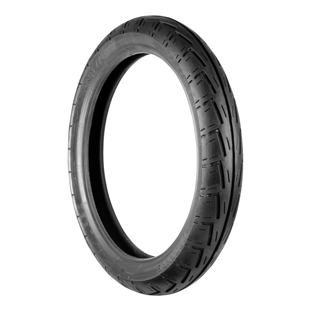Pneu p/ moto aro 18 * 90/90-18 - tras. cg 125/150/160, titan, fan, ybr 125, cbx 150/200 , factor 150 e similares (pro tyre / bud) c/câm.